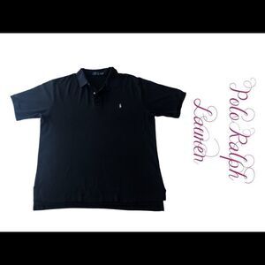 Polo Ralph Lauren Black Short Sleeve Shirt Size XLT